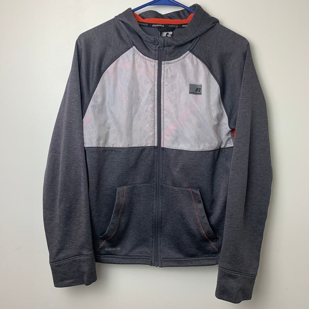 Russell Full Zip Gray Jacket